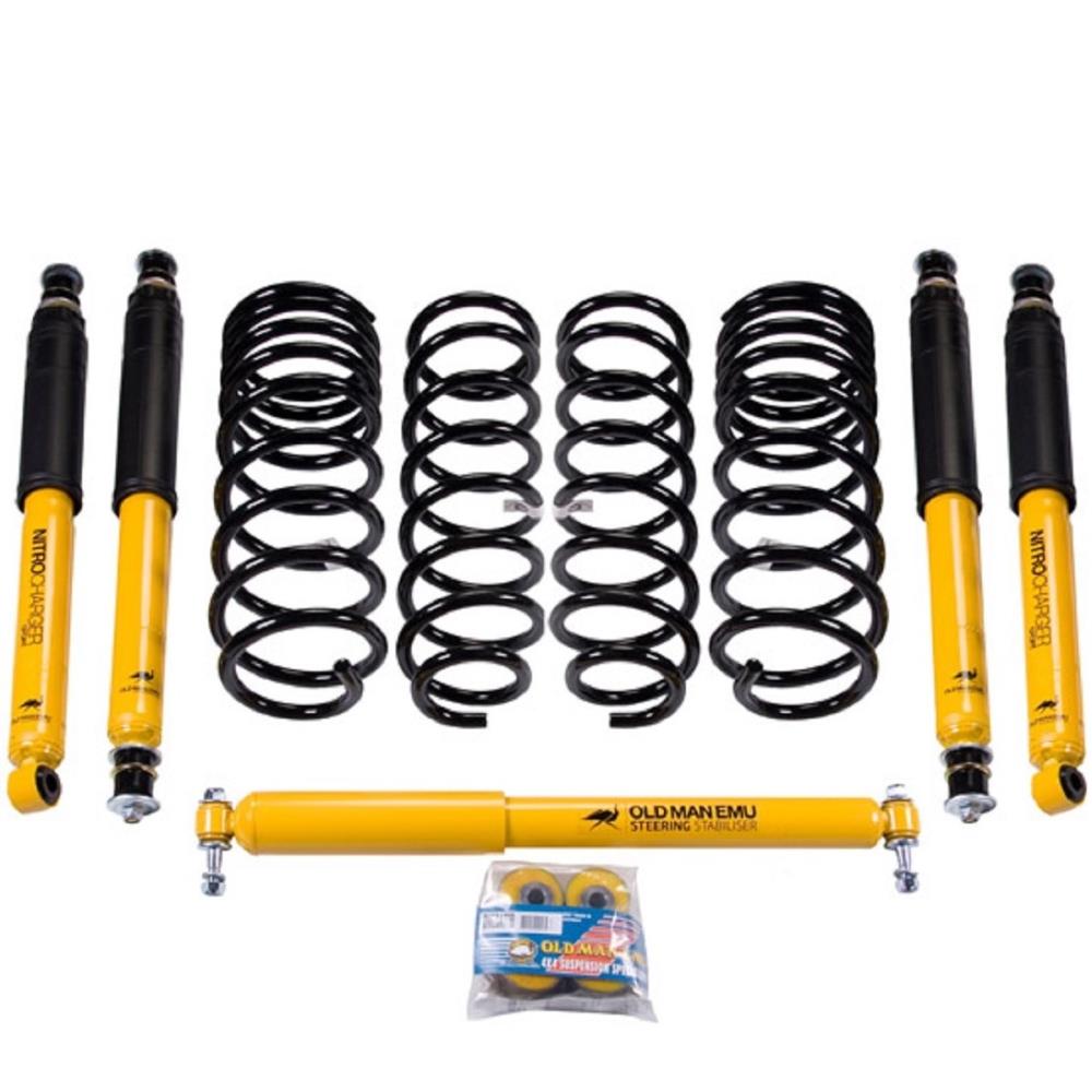 Комплект подвески Old Man Emu OME Toyota Land Cruiser 80/105 амортизаторы Nitrocharger Sport нагрузка 200 кг лифт 50 мм