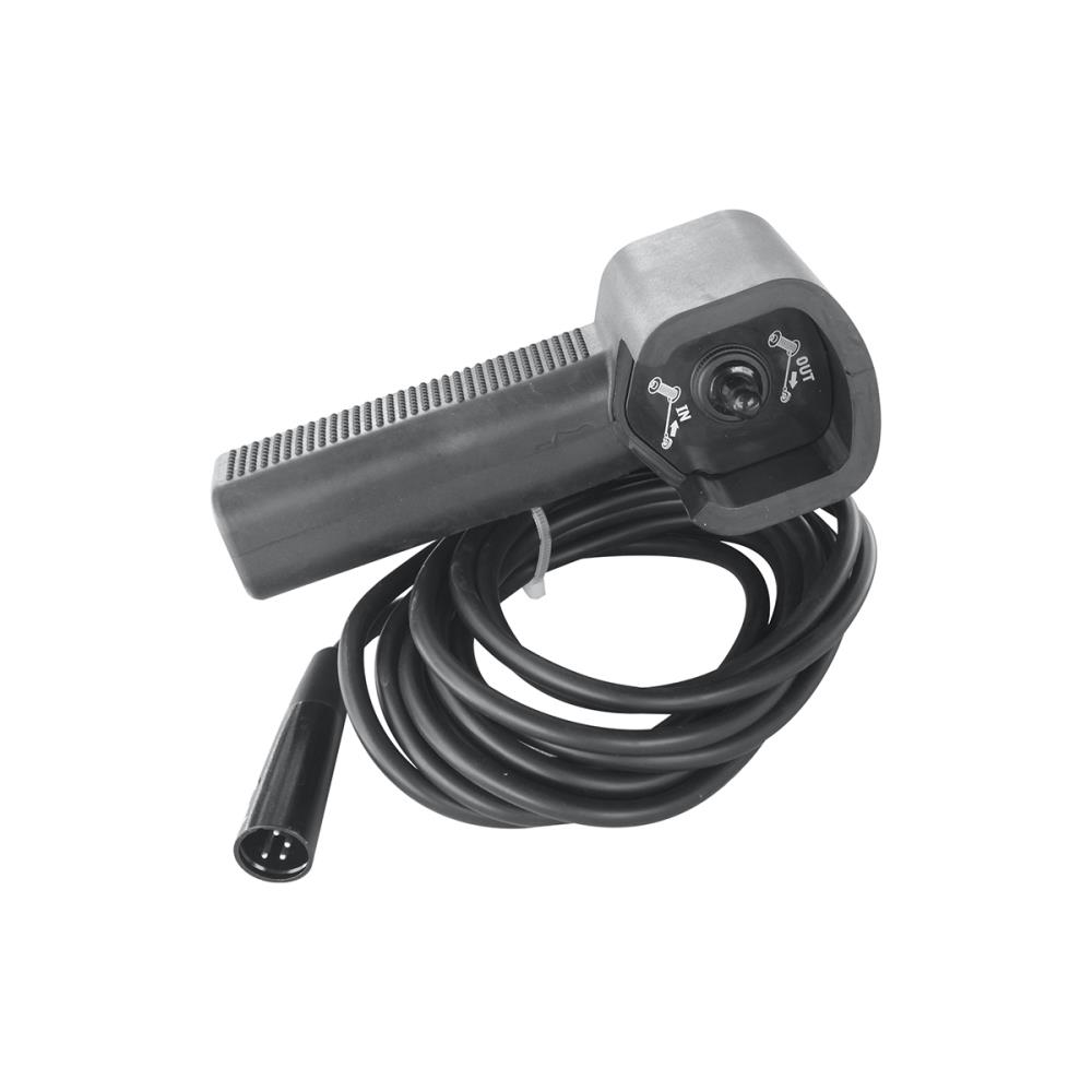 Лебёдка электрическая 12V Runva 9500 lbs 4350 кг влагозащищенная, синт. трос комбинированный роспуск